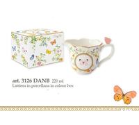Bricco per il latte in porcellana DANCING BUTTERFLIES