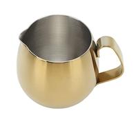 Bricco per Latticello in Acciaio Inox 304, Caraffa per Latte Senza Gocce, 350ml - Resistente e Facile da Pulire, Ideale per Cappuccino e Latte Art (300 ml)