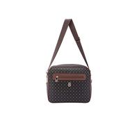 Briciole Borsa A Tracolla Donna Ecopelle Made In Italy Modern 24x29x11 cm 4019 Nero Marrone