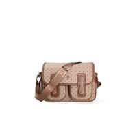 Briciole Borsa A Tracolla Donna Poliuretano Made In Italy Modern 29x18x12 cm 4009 Khaki