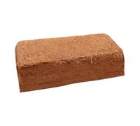 Brick cocco compresso in fibra di coco | Base di terreno in vaso per piante da interno | Substrato di terreno della buccia naturale | Additivo per il terreno del giardino biologico | per germ