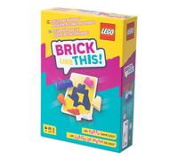 Brick Like This! Gioco di carte logico multigiocatore 2-8 giocatori 48 pezzi LEGO Multicolore