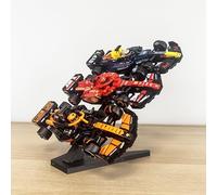 Brick Nest Rialzo espositore per mensole, compatibile con Lego Formula One Speed Champions, espositore F1 (1 supporto)