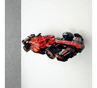 Brick Nest Supporto da parete compatibile con Lego F1 Speed Champions Race Car Formula 1 espositore (1 supporto a parete)