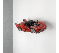 Brick Nest Supporto da parete compatibile con Lego Technic Ferrari FXX K 42212