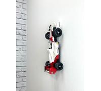 Brick Nest Supporto verticale da parete per Lego McLaren MP4/4 e Ayrton Senna (10330)