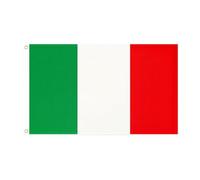Brick Takeover Bandiera Paesi 150 cm x 90 cm, con occhielli in metallo (Italia)