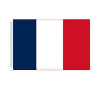 Brick Takeover Bandiera paesi, 150 x 90 cm, con occhielli in metallo (Francia)