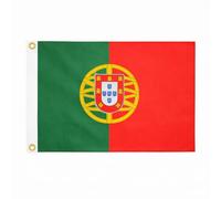 Brick Takeover Bandiera paesi, 150 x 90 cm, con occhielli in metallo (Portogallo)