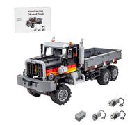 Brickaro MOC-219862 - Modellino di blocchi per camion fuoristrada, scala 1/20, set da costruire, modello da esposizione per la casa o l'ufficio (versione dinamica/1500 pezzi)