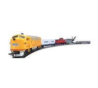 Brickaro Set di treni radiocomandati, scala 1/87 HO, US Union Pacific FP-7, locomotiva diesel, modellino di treno in metallo, kit di avviamento per hobby, kit motore a vapore, controllo elettrico