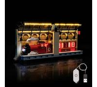 BrickBling Kit di illuminazione a LED compatibile con Lego 76450 Book Nook: Hogwarts Express (senza modello), decorativo, giocattolo creativo