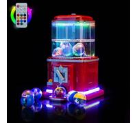 BrickBling Kit di luci a LED compatibile con distributori automatici Lego Minifigure, illuminazione colorata compatibile con Lego 21358 - Modello non incluso