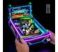 BrickBling Kit di luci con telecomando compatibile con Lego 11374 Arcade Pinball Machine