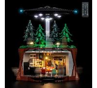 BrickBling Kit di luci con telecomando compatibile con Lego 21369 The X-Files