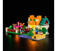 BrickBling Kit di luci per Lego The Crafting Box 4.0, illuminazione creativa compatibile con Lego 21249 (solo luci, senza mattoni)