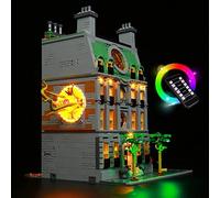 BrickBling KIT LUCE LED COMPATIBILE CON LEGO 76218 Sanctum Sanctorum Building Set con Doctor Strange, Telecomando Illuminazione Marvel (Nessun modello)
