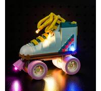BrickBling Luce a LED compatibile con Lego Creator Retro Roller Skate, kit di illuminazione creativa compatibile con Lego 31148, modello non incluso