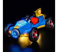 BrickBling Luce compatibile con Lego Mario Kart - Luigi & Mach 72050, solo luci, non con modello (RC Version Light)