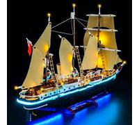 BrickBling Luce LED compatibile con le icone Lego The Endurance Ship, compatibile con Lego 10335 per adulti, nessun modello (versione classica)