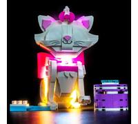 BrickBling Luce LED compatibile con Lego The Aristogatti Adorable Marie; illuminazione creativa compatibile con Lego 43286-nessun modello incluso