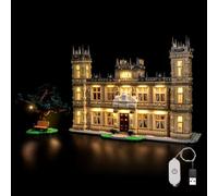 BrickBling Set di luci a LED compatibile con Lego Downton Abbey 21373 | Interruttore touch dimming (senza modello), set di illuminazione decorativa, montaggio facile e illuminazione stabile