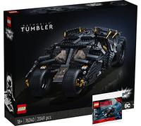 BRICKCOMPLETE Lego 76240 Batmobile Tumbler & 30455 Batmobile Polybag - DC Comics - Set di 2 pezzi - Costruzione - Blocchi da Costruzione Interbloccanti - 2 Pezzi - Età 18+
