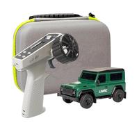 BrickCraftWorks 1/64 Mini RC Elettrico Arrampicata Auto per Adolescenti e Adulti, RC Off-Road Crawler con Set Luce Interattiva, Velocità Piena per 30 Minuti
