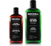 Brickell Men'S Daily Essential Face Care Routine II, Detergente per Il Viso Al C