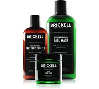 Brickell Men'S Daily Face Care Routine II - Detergente Viso Al Carbone Attivo Cr
