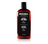 Brickell Men's Detergente viso in gel purificante per uomo, naturale e biologico, detergente viso schiumogeno quotidiano con geranio, cocco e aloe, 237 ml