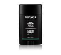 Brickell Men's Products Deodorante naturale per uomo, naturale e organico, senza alluminio, alcol e bicarbonato di sodio, 78mL (Menta fresca)