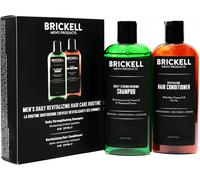 Brickell Men's Set per la cura Rivitalizzante e Quotidiana dei Capelli, Shampoo