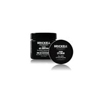 Brickell Men's Ultimate Anti-Aging Routine, crema viso notte antirughe e crema contorno occhi per ridurre gonfiore, rughe, occhiaie, borse sotto gli occhi, naturale e biologico, senza profumo