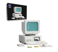 BRICKKK Pantasy - Set da costruzione per computer retrò per adulti: set di modelli di costruzione per adulti, display da collezione Pantasy per casa o ufficio, idea regalo di compleanno per adolescenti