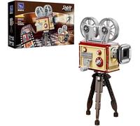 BRICKKK PANTASY Set di Costruzione Vintage del Proiettore Cinematografico Retro Blocchi del Proiettore di Film Vintage Kit Home Theater Vintage Ricostruisci il Cinema Classico
