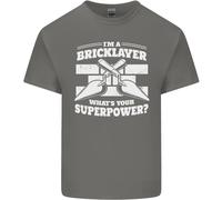 Bricklayer Qual È Il Tuo Superpotere Costruttore Maglietta Per Bambini