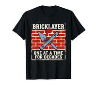 Bricklayer, Regali per Uomini, Muratore, Muratore, Uno alla Volta Maglietta