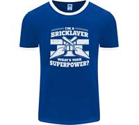 Bricklayer Whats il Tuo Superpotere Operaio Mattoncino Uomo Ringer Fotl