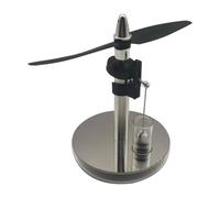 Bricksdiytoy Elica a due pale a bassa temperatura modello motore Stirling, kit sicuro per la scienza della fisica alimentata a calore, display di potenza ecologico per educazione STEM, decorazione da