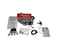 Bricksdiytoy ENJOMOR GS-L4 36cc DOHC Modello di motore raffreddato ad acqua 4 tempi in linea a quattro cilindri con anelli a triplo pistone, accensione CDI e lubrificazione a olio, display funzionale