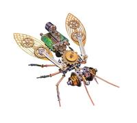 Bricksdiytoy Kit di puzzle meccanici 3D in metallo, 218 pezzi, con manuale di istruzioni dettagliato, assemblaggio in ottone e lega, decorazione per biologia STEM e regalo artistico steampunk per