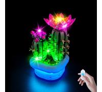 BrickSoul Kit di luci di aggiornamento per Lego 11509 Cactus in fiore | con interruttore ON/OFF e dimmer e tecnologia cavo nascosto, set di illuminazione facile da installare (set 11509 non incluso)