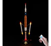 BrickSoul Kit di luci per Lego 42221 NASA Artemis Space Launch System Rocket Building Set | con interruttore ON/OFF e dimmer e tecnologia del cavo nascosto, set di illuminazione facile da installare