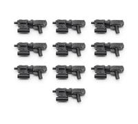 BricksStuff DC-17m Blaster Pack | Set da 10 pezzi | Compatibile con minifigure Star Wars - Contiene 10 pezzi Sci-Fi Blaster DC17 m