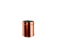Brico Kit - Elemento lineare 330 mm doppia parete rame coibentata lana minerale - Diametro: 100mm