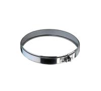 Brico Kit - Fascetta Di Chiusura/Bloccaggio Elementi Doppia Parete Inox-Inox Coibentato Lana Minerale - Diametro: 230mm