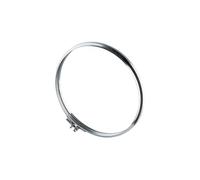 Brico Kit - Fascetta di sicurezza mono parete acciaio inox - Diametro: 130mm