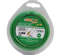 Bricoferr 100-3 BF-Filo per decespugliatore, 2,4 mm x 15 m, rotondo