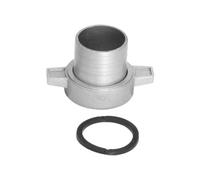 Bricoferr BFK260 Connettore Tubo per motopompa 2", Argento